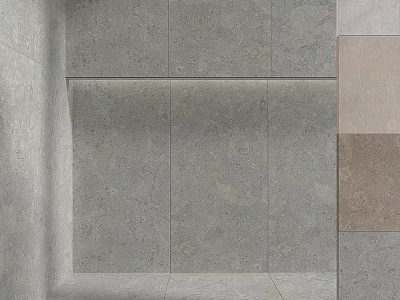 Stone Textured Tile Samples In Gray Beige Brown For Wall Floor Design 3d model