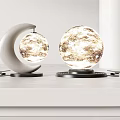 Modern Table Lamp Lunar Table Lamp 3d model