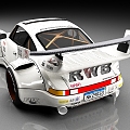 Porsche 930 sports car Racing Car Luxury Car 3d model