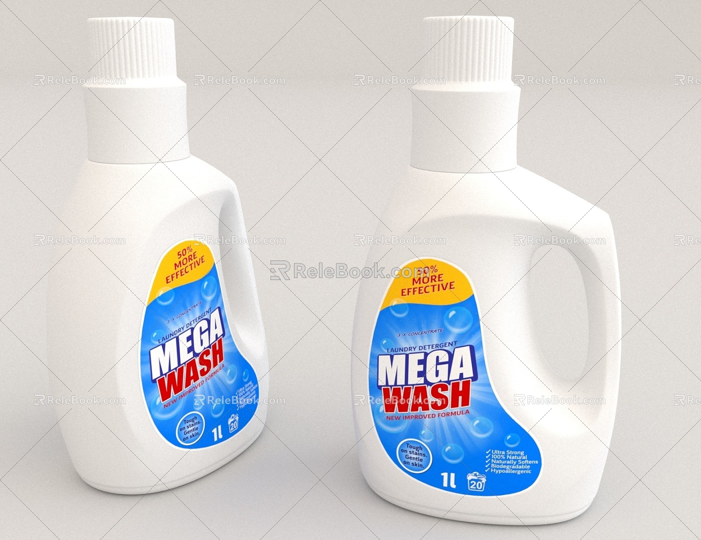 laundry detergent 3d model