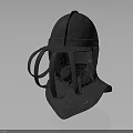Medieval Knight Warrior Using Metal Helmet With Visor And Vintage Armor Design