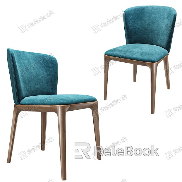 Single Chair Leisure Chair Dining Chair model