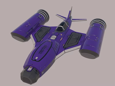 Modern Fighter Military Game Warplanes Sci-Fighter Space Fighter Starfighter 3d model