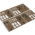 Modern Tableware Combination 3d model