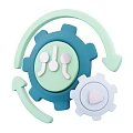 E-commerce Icons Collection Featuring Shopping Cart AI Cloud User Avatar Headphones And Charts