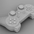 Modern gamepad handle 3d model