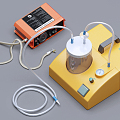 Modern Medical Devices Medical Equipment 3d model