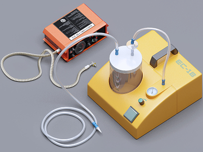 Modern Medical Devices Medical Equipment 3d model