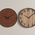 modern wall clock combination clock clock clock wall clock 3d model