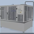 Stainless Steel Industrial Equipment With Rotary Machinery And Production Line Components