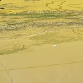 Detailed Afghanistan Satellite Map With Topographic Terrain And Geographic Features