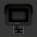 Rectangular Outdoor Security Camera Housing With Durable Weatherproof Protective Cover