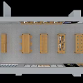 Modern Mobile Phone Store Apple Store 3d model