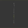 Crystal Key Magic Key Cartoon Key 3d model