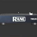 RANE TWELVE Commercial DJ Equipment with Turntable Control Buttons for Professional Music Mixing