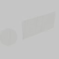White Sphere Component On Light Colored Panel With Soft Lighting Background