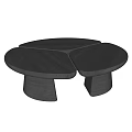 Modern coffee table combination 3d model