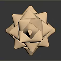 Stunning Shiny Golden Metallic Bow Featuring Reflective Surface And Elegant Design
