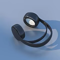 Black Dual Head Neck Massager With Ergonomic Design For Daily Comfort And Relaxation