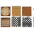 modern chess 3d model