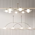 Modern chandelier 3d model
