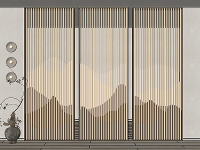 Screen partition model