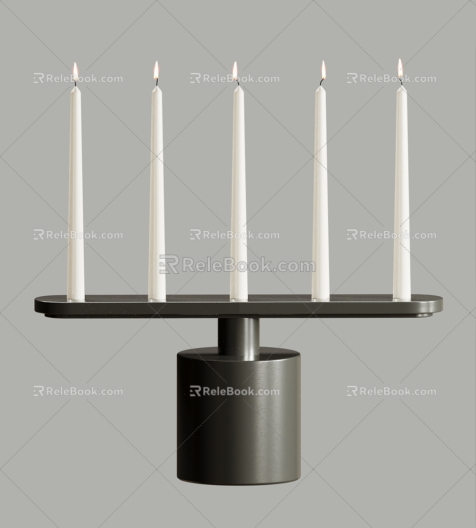 Modern Candlestick 3d model