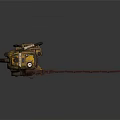 Chainsaw Handheld Chainsaw Gasoline Saw Diesel Saw 3d model