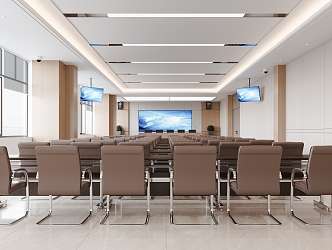 Modern Conference Room Report Hall Conference Room 3d model