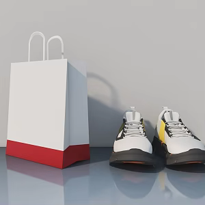 Clothing collocation 3d model