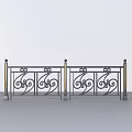 3D Model of Guardrail 3d model
