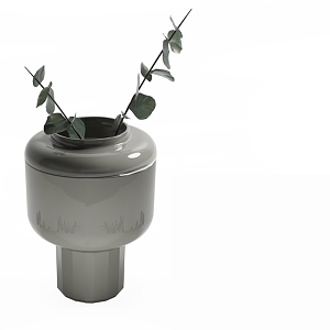 Desktop ornaments decorative vase 3d model