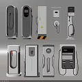 Smart Machines for Modern Electric Vehicle Charging with Various Station Designs