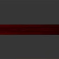 Red Double Door Furniture with Stained Glass Panels and Intricate Carved Details