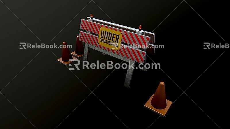 Building Barrier 3d model