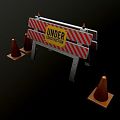 Building Barrier 3d model