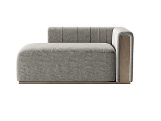 Modern chaise lounge sofa 3d model