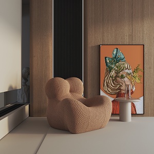 Leisure Chair 3d model