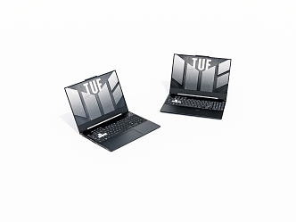 Modern Laptop 3d model