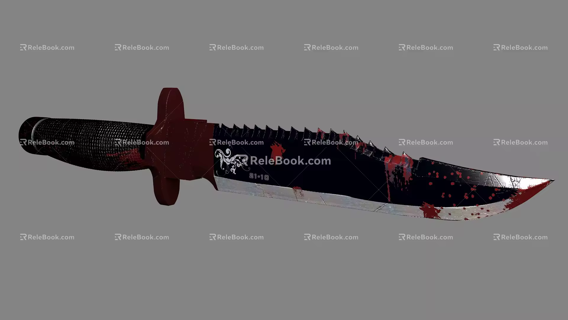 Modern Knife Times Dagger 3d model