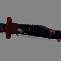 Modern Knife Times Dagger 3d model