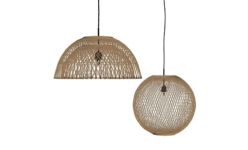 Bamboo chandelier 3d model