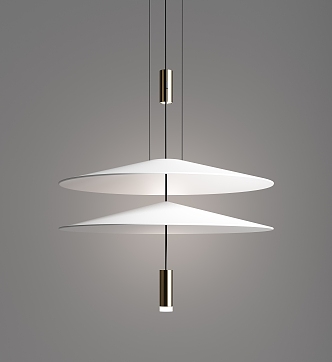 Modern chandelier 3d model