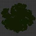 Elm Tree Themed Decorative Ornament Set With 12.5m Height And Natural Design