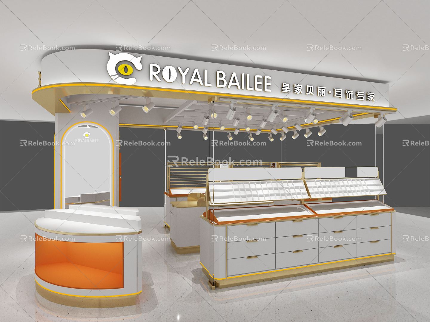 Modern Jewelry Store Jewelry Store 3d model