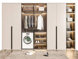 Modern wardrobe 3d model