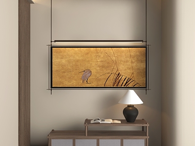 New Chinese Abstract Hanging Painting model