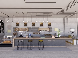 Tooling Office Reception Hall Catering Shops Coffee Shop Hotel Supermarket 3d model