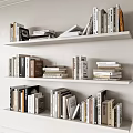 Modern Books 3d model