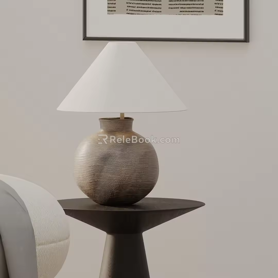 Table lamp 3d model